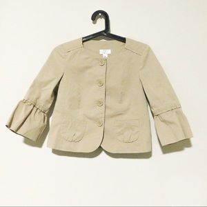 Ann Taylor Loft Petite Light Blazer Size 0P